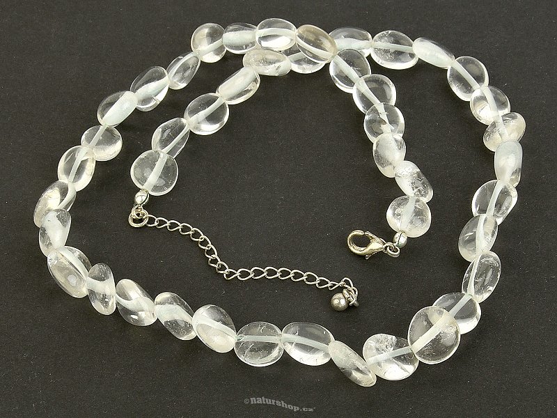 Crystal necklace trom bijou adjustable 47-55cm
