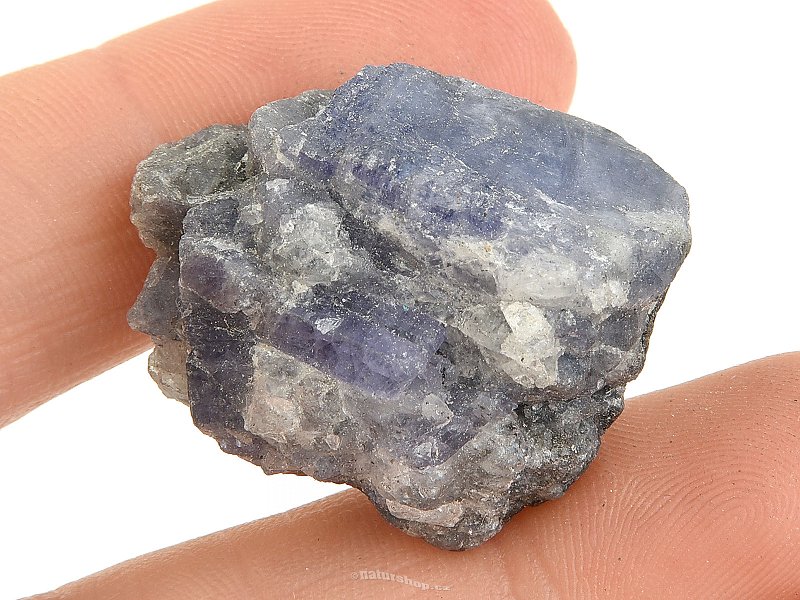 Tanzanit surový krystal Tanzánie 18,9g