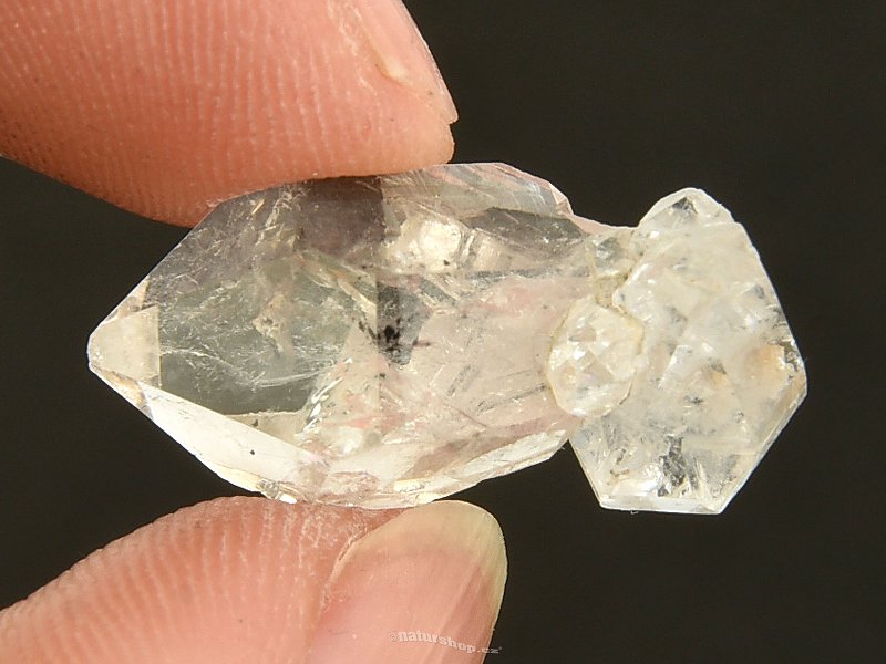 Krystal herkimer křišťál z Pákistánu 2,2g