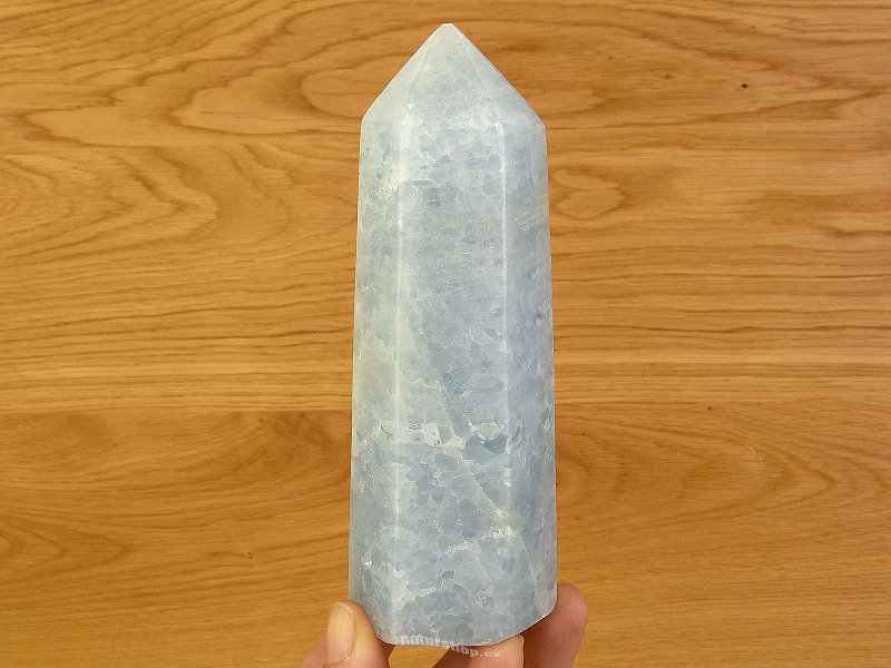 Madagascar blue calcite spike 556g