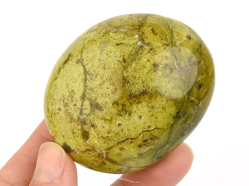 Green opal from Madagascar 129g