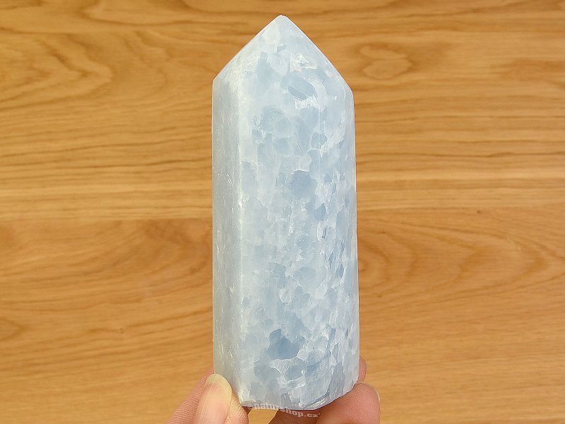 Blue calcite spike from Madagascar 225g