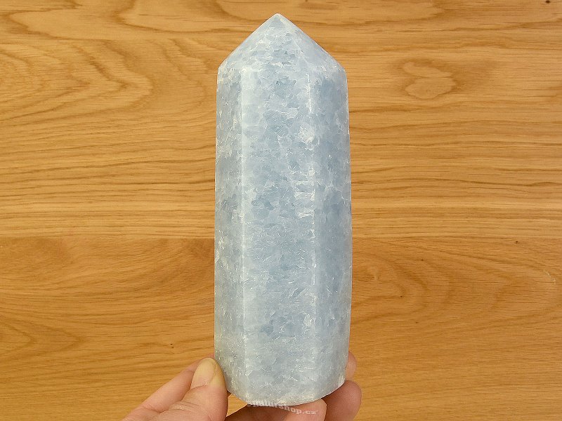 Calcite blue spitz from Madagascar 621g