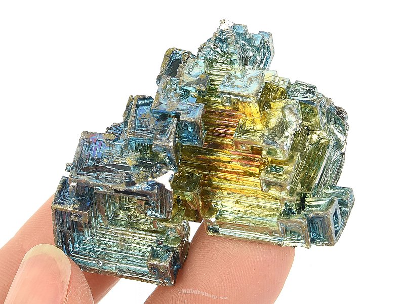 Colored bismuth crystal 51.6g