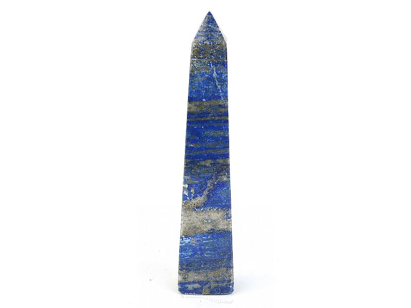 Lapis lazuli obelisk (Pakistan) 157g