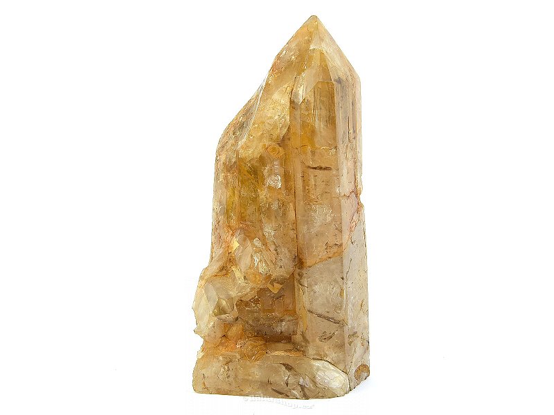 Křišťál s limonitem broušené krystaly Madagaskar 993g