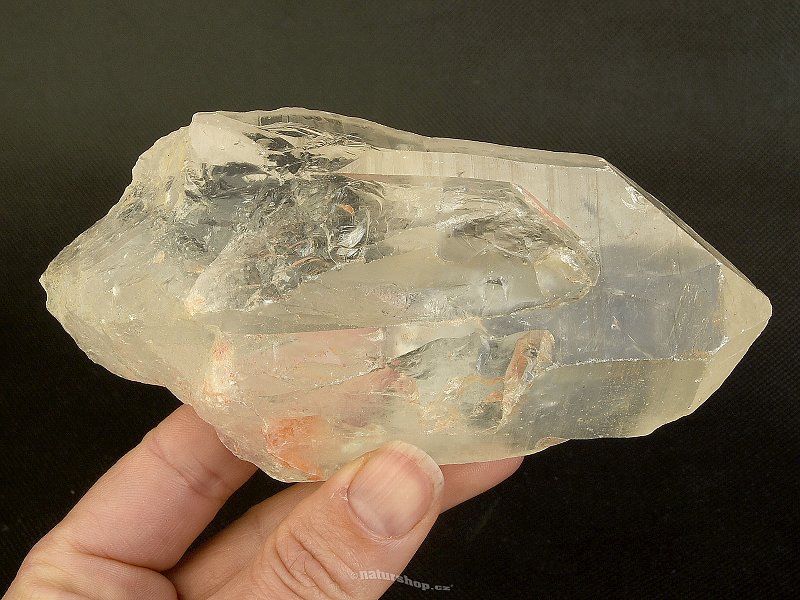 Křišťál oboustranný krystal z Madagaskaru 377g