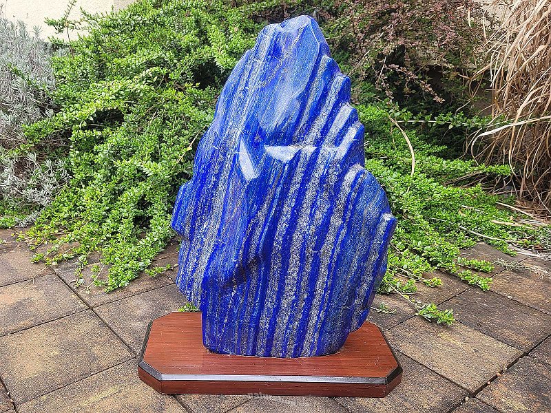 Lapis lazuli plamen na podstavci 28,05kg