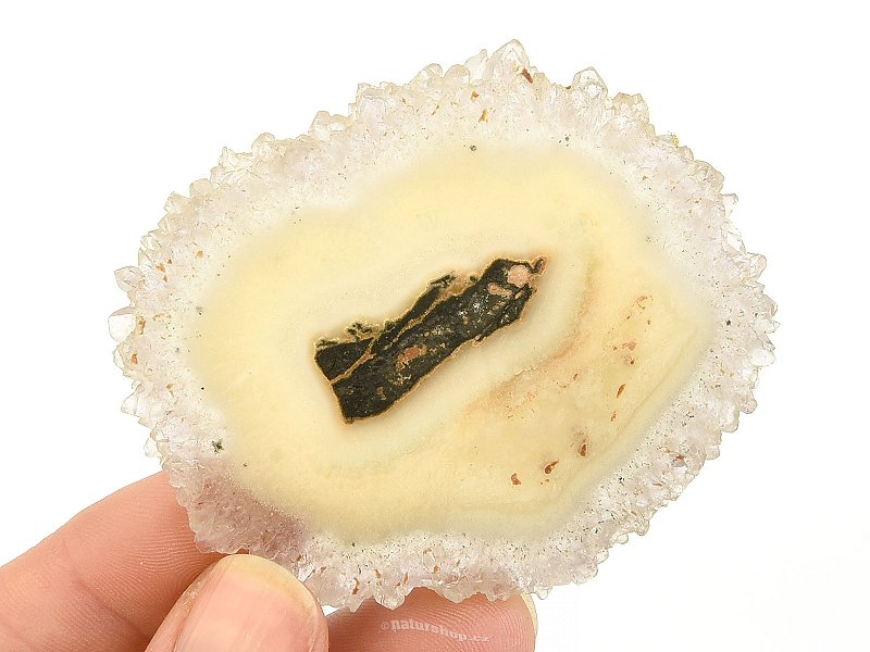 Amethyst rose slice from Uruguay 34g