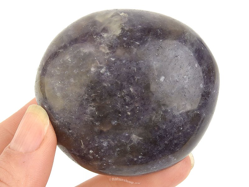 Lepidolite polished stone from Madagascar 155g