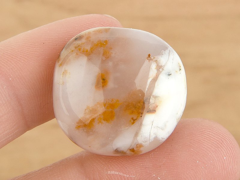 Yellow opal with dendrites TS AA from India 11g