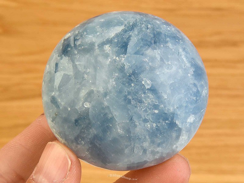 Calcite blue polished from Madagascar 131g