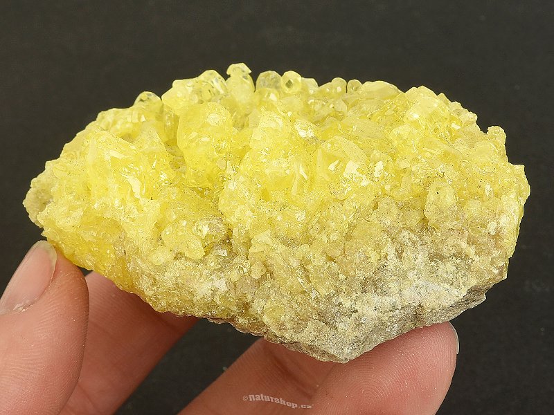 Síra přírodní krystalická z Bolívie 83g