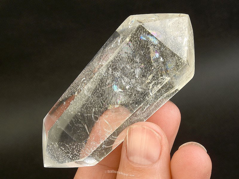 Double sided Madagascar cut crystal crystal 85g