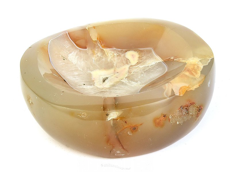 Agate bowl from Madagascar 1339g