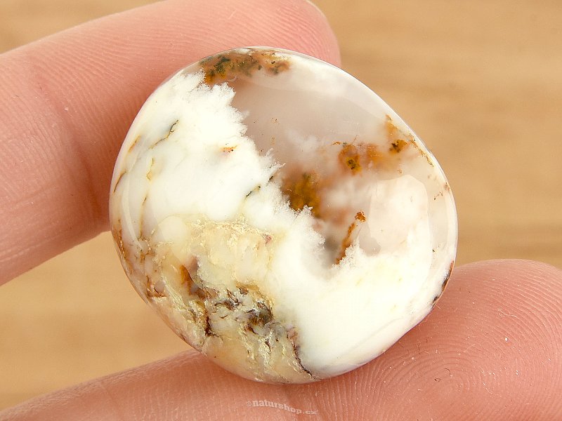 Yellow opal with dendrites TS AA 13g from India