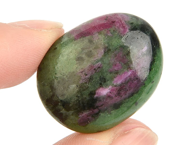 Smooth ruby in zoisite from India 12.3g