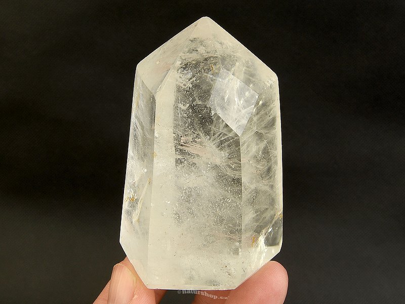 Point cut crystal from Madagascar 203g