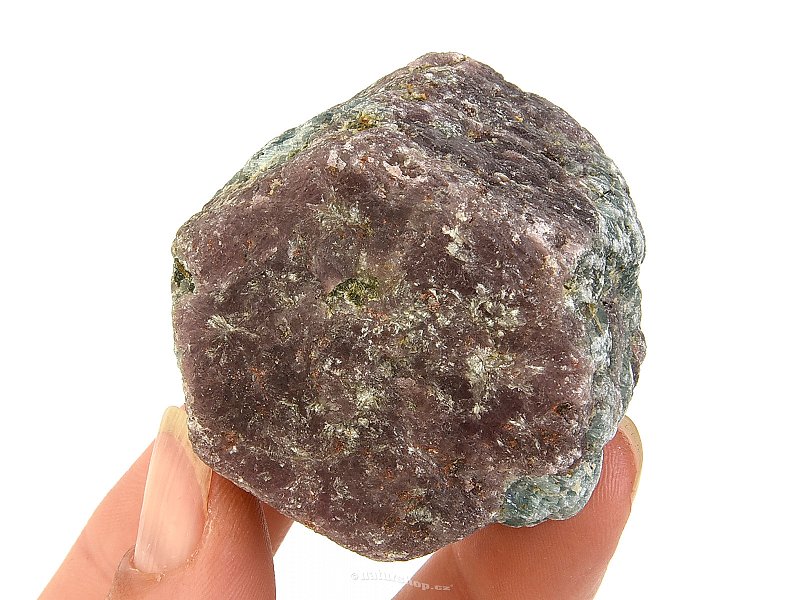 Rubín surový krystal velký Tanzánie 152g