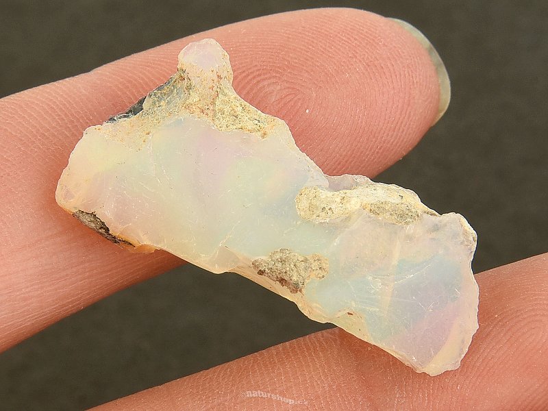 Drahý opál v hornině Etiopie (3,7g)