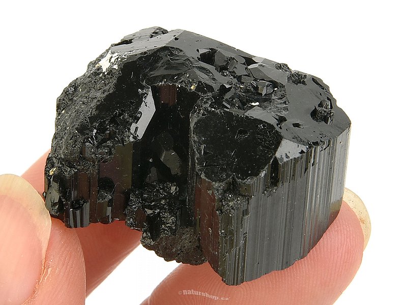 Turmalín černý skoryl krystal z Madagaskaru 28g