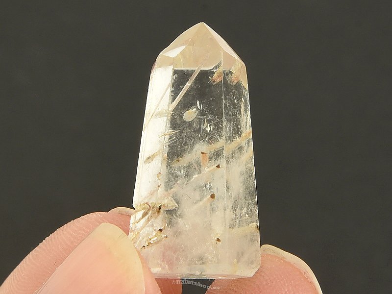 Crystal with small spike inclusions from Madagascar 5g