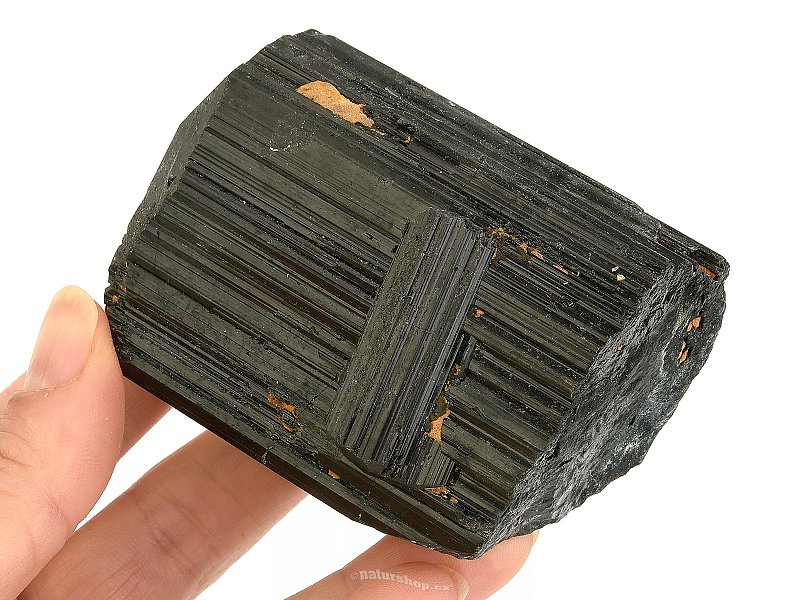 Tourmaline skoryl crystal from Madagascar 385g