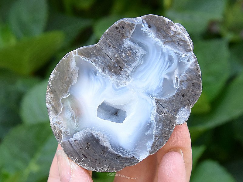 Geode agate with cavity Mist (fog) Mexico 138g