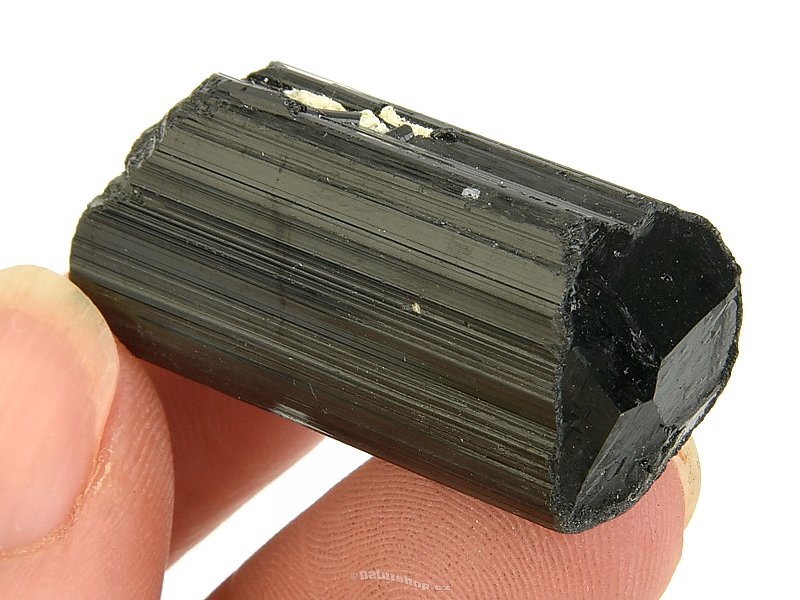 Black tourmaline scoryl crystal (Madagascar) 18g