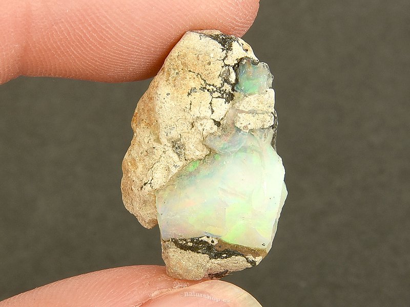 Drahý opál v hornině Etiopie 3,3g
