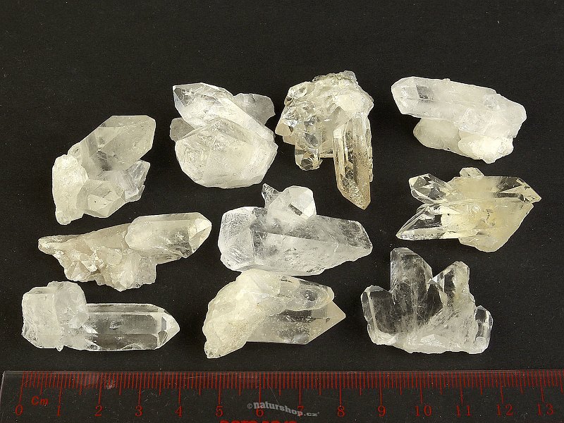 Crystal druses pack of 10 pcs (152g)