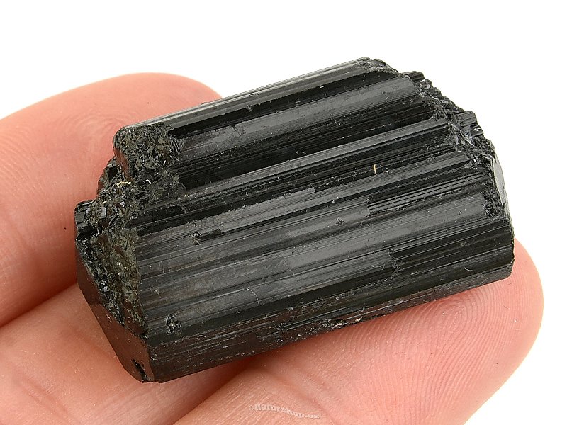 Tourmaline black skoryl crystal from Madagascar 23g