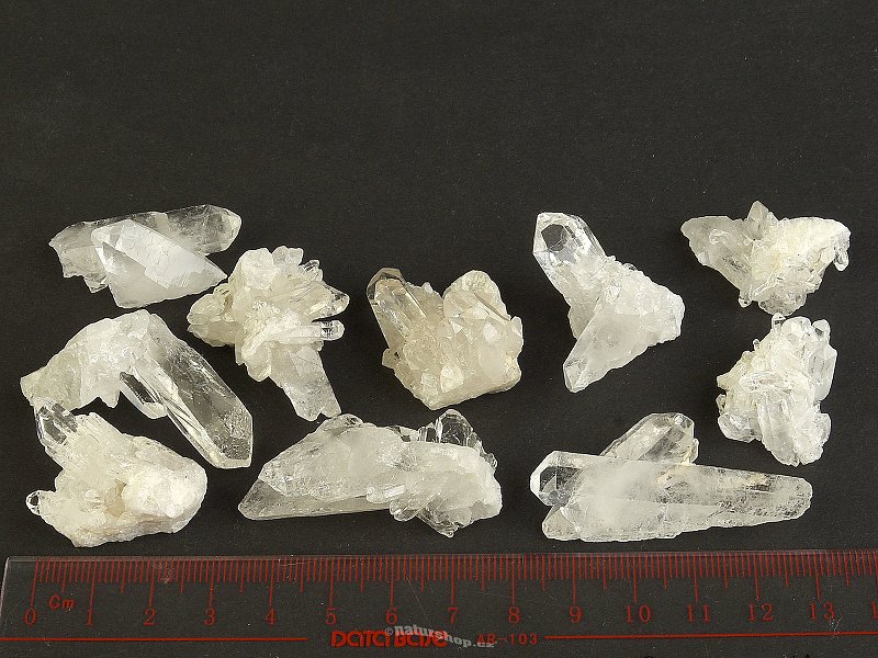 Crystal druses pack of 10 pcs (98g)