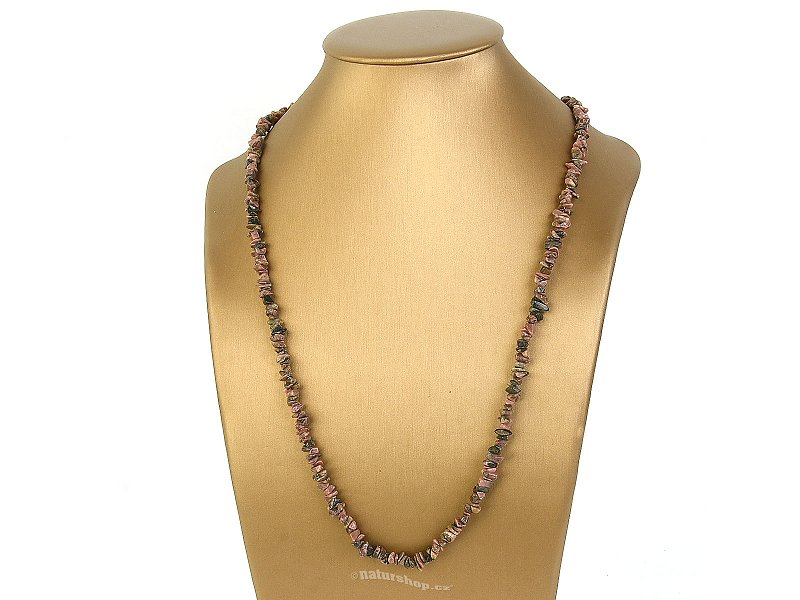 Rhodonite necklace 60cm