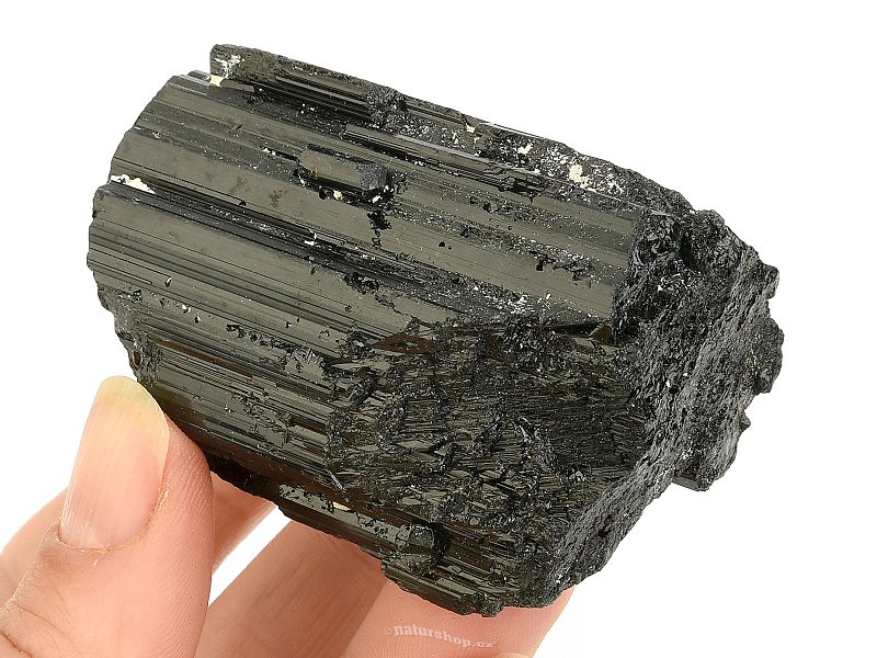 Tourmaline skoryl crystal from Madagascar 136g