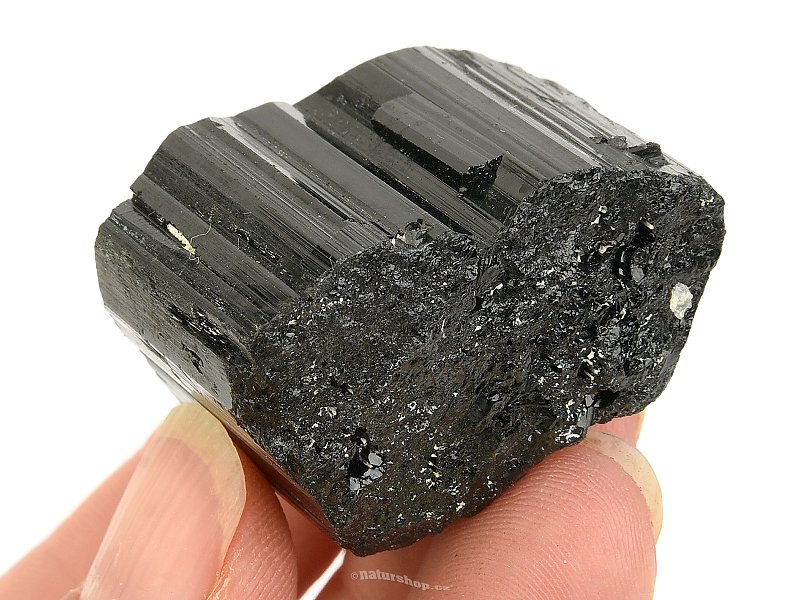 Black tourmaline scoryl crystal (Madagascar) 50g