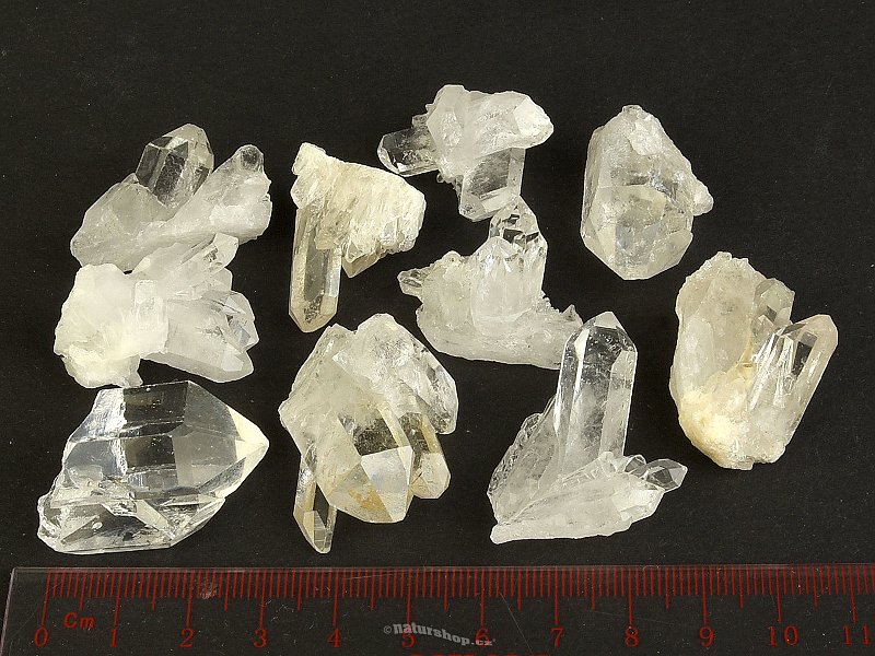 Crystal druses pack of 10 pcs 95g