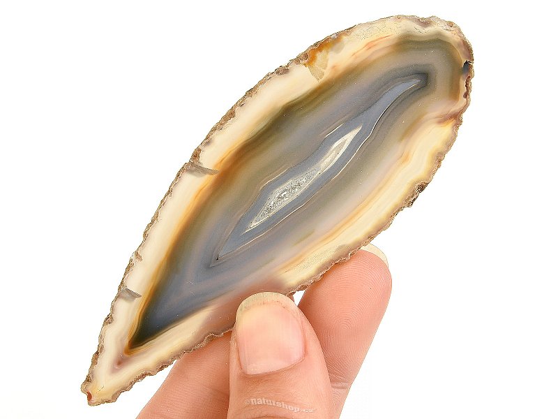 Agate slice with cavity from Brazil 29g
