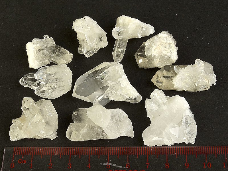 Crystal druses pack of 10 pcs (96g)