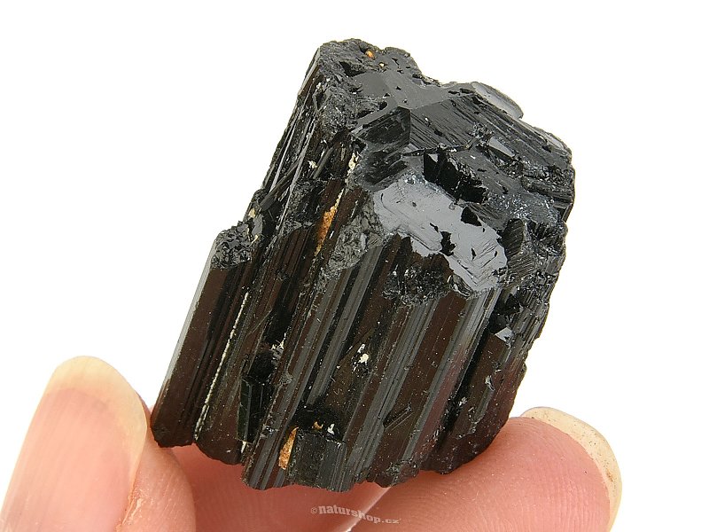 Black tourmaline crystal from Madagascar 25g