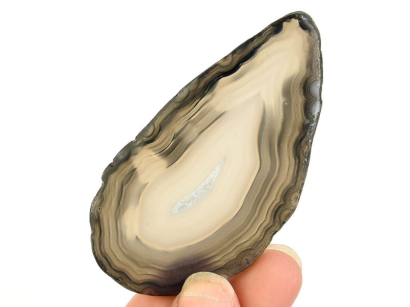 Agate slice with cavity from Brazil (24g)