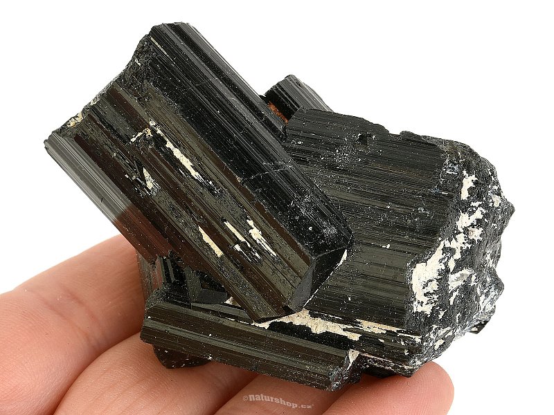 Tourmaline scoryl crystal from Madagascar 130g