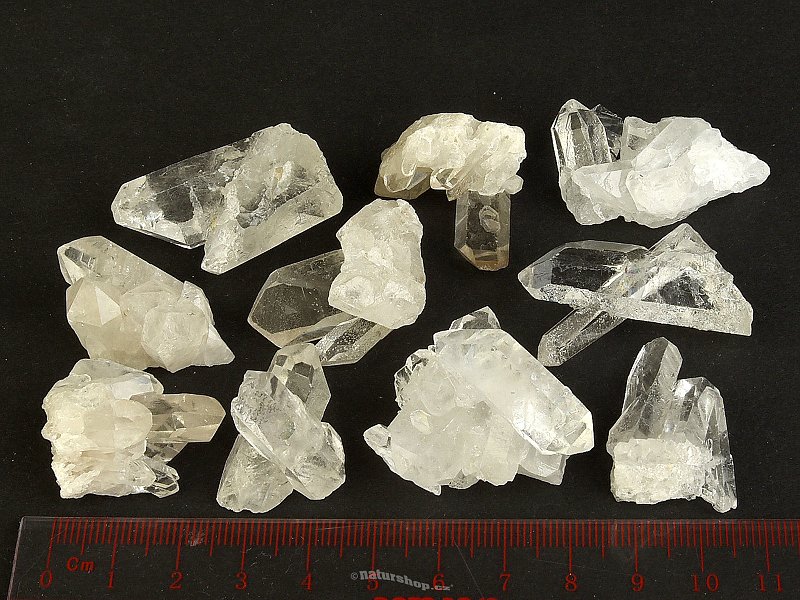 Crystal druses pack of 10 pcs 106g