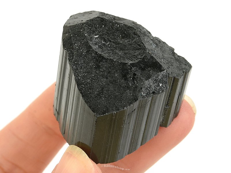 Turmalín černý skoryl krystal (Madagaskar) 71g