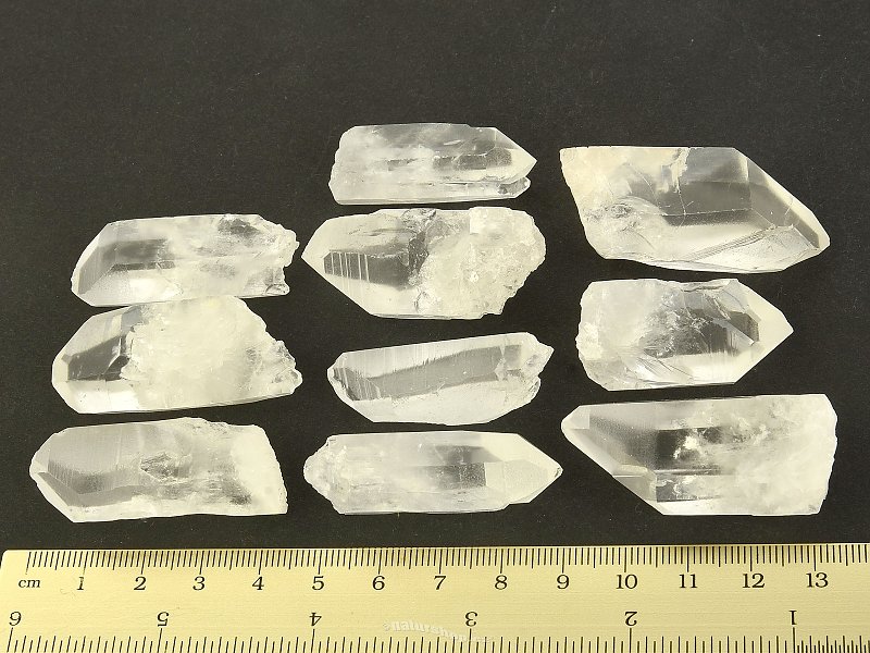 Balení lemurský křišťál krystal 10ks (169g)