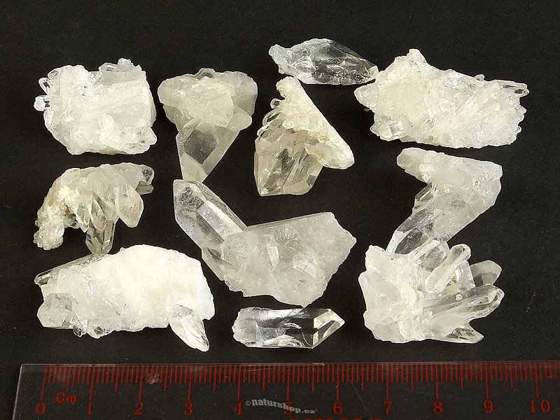 Crystal druses pack of 10 pcs (92g)