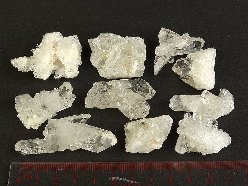 Crystal druses pack of 10 pcs (122g)
