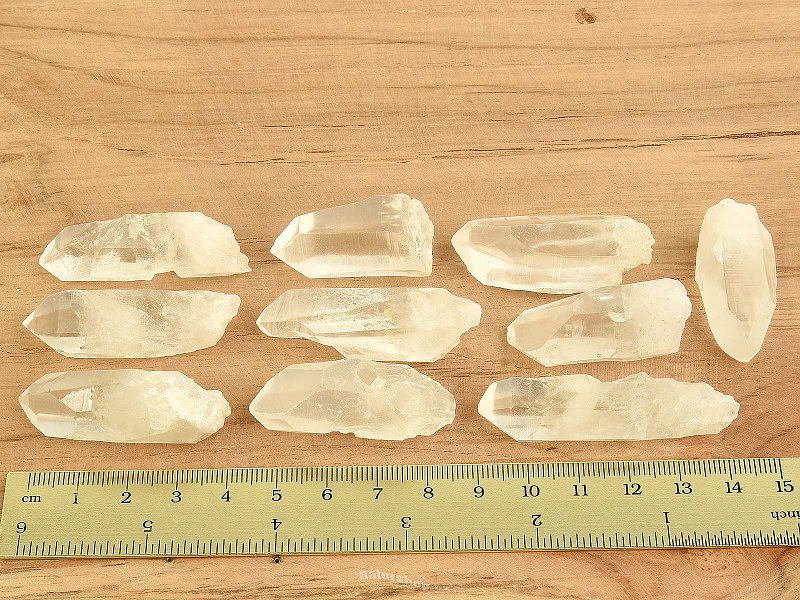 Pack Lemurian crystal crystal 10 pcs (127g)