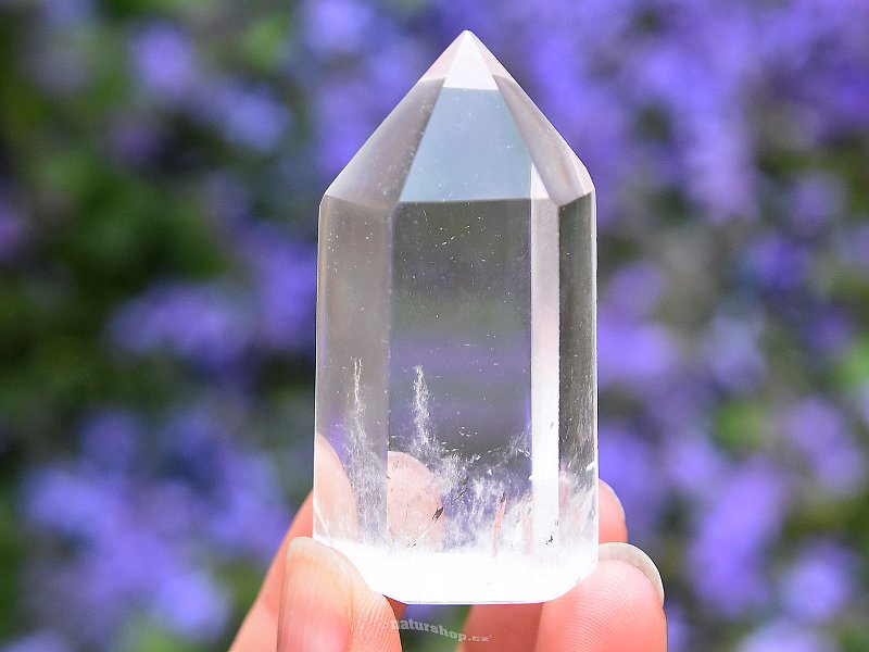 Ground crystal point from Madagascar 71g