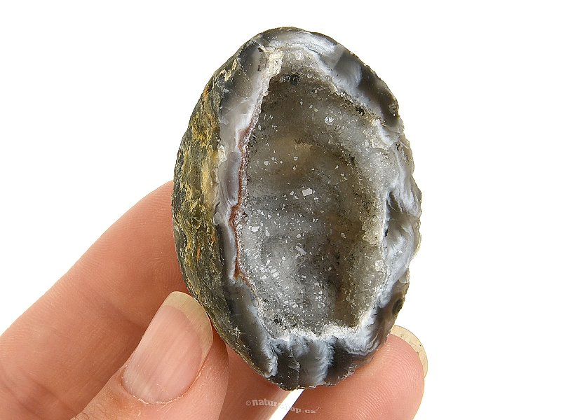 Agate feather geode Brazil 44g